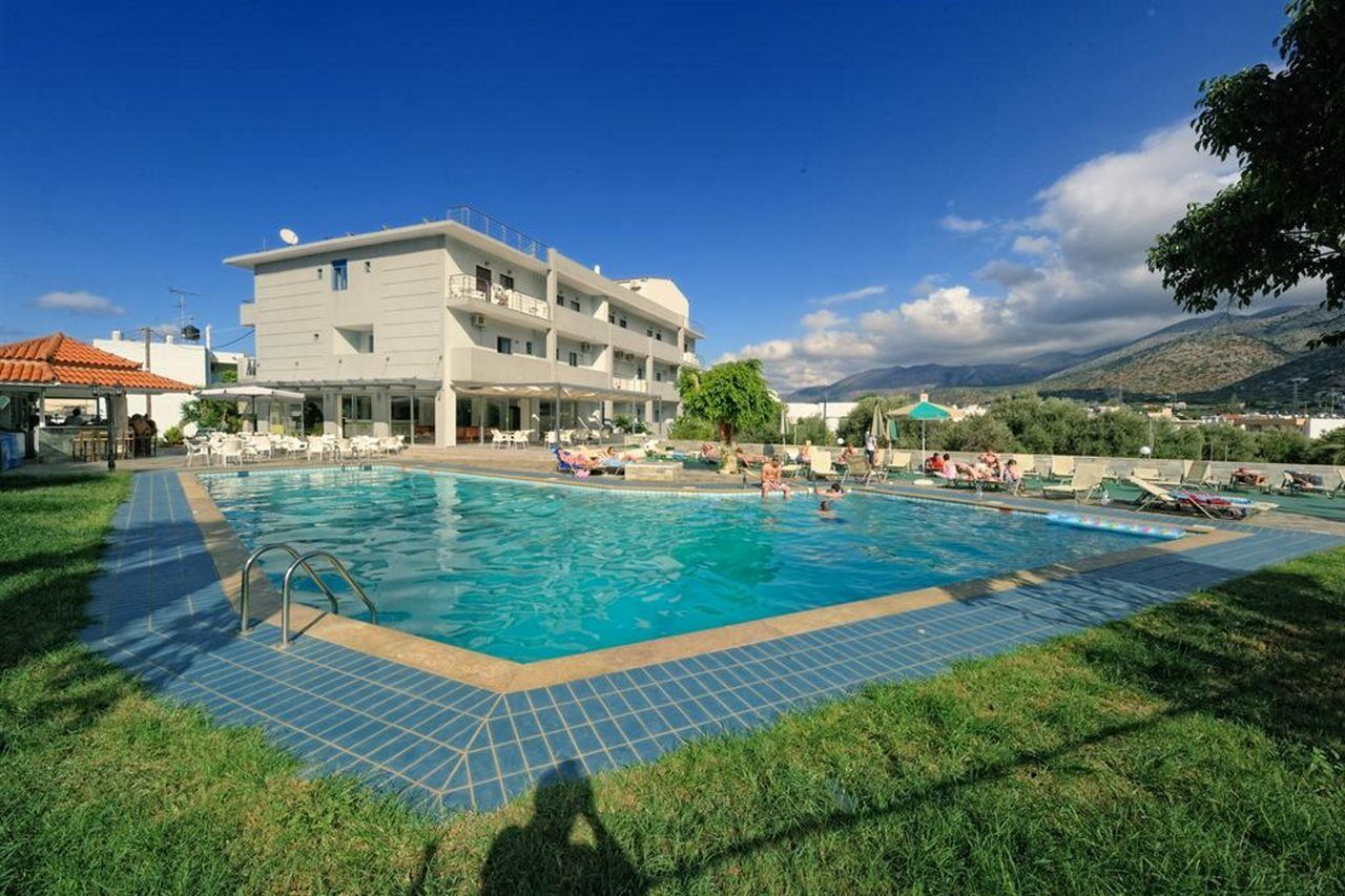 Hermes Hotel Malia Exterior foto
